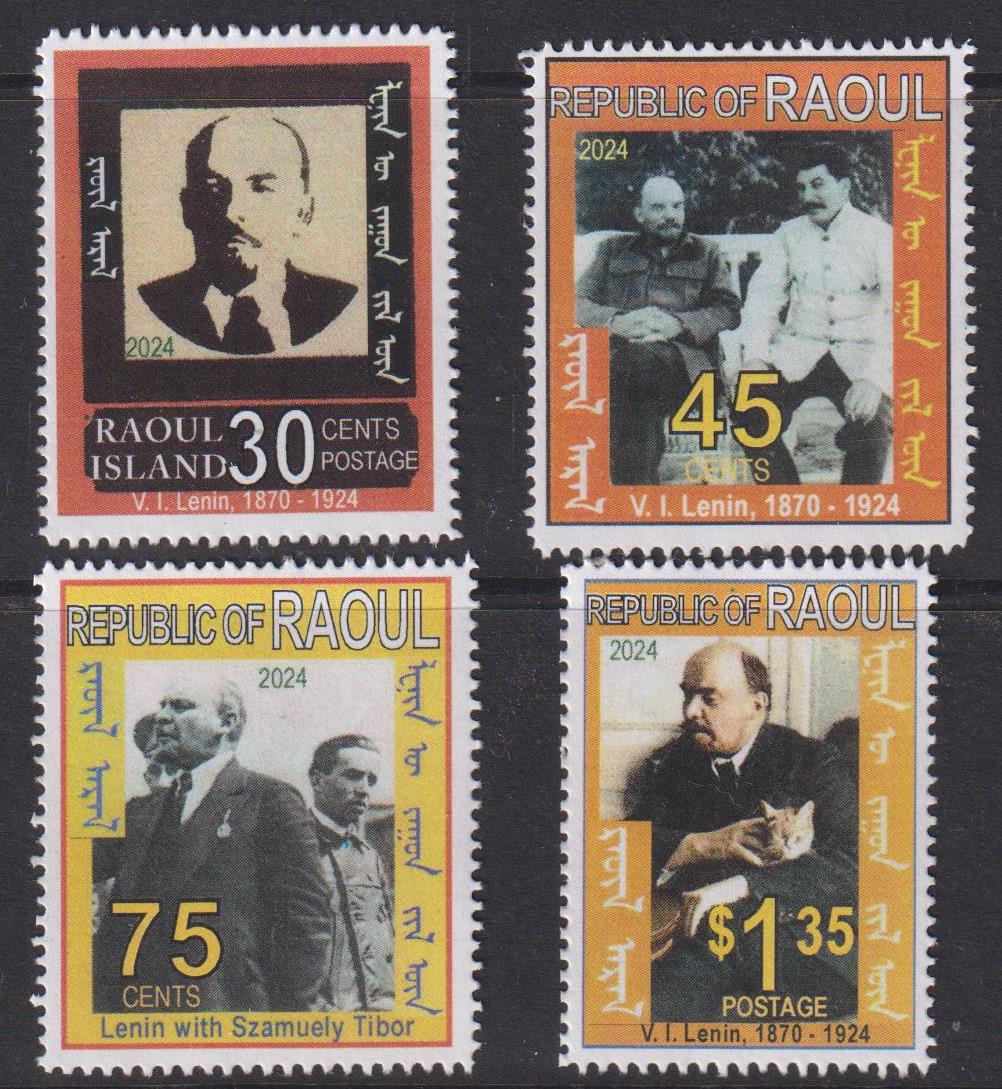 Raoul 2024: the centenary of the death of Vladimir Lenin.